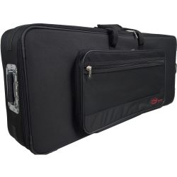 STAGG Softcase f. Keyboards, mit Rollen und Griff Abm.148 x 46 x 16 innen